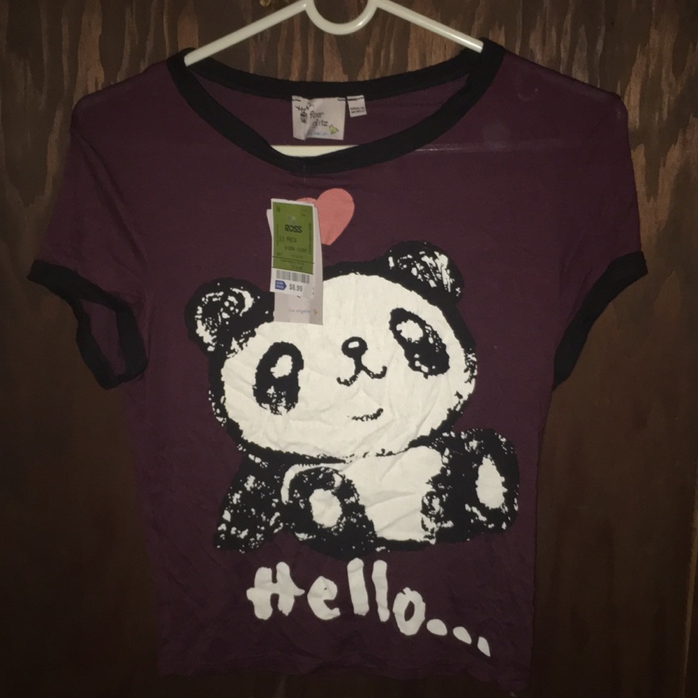 Hello panda shirt